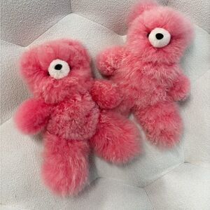 100% Alpaca teddy mini Bears